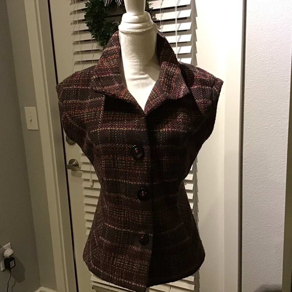 CAbi wool blend vest